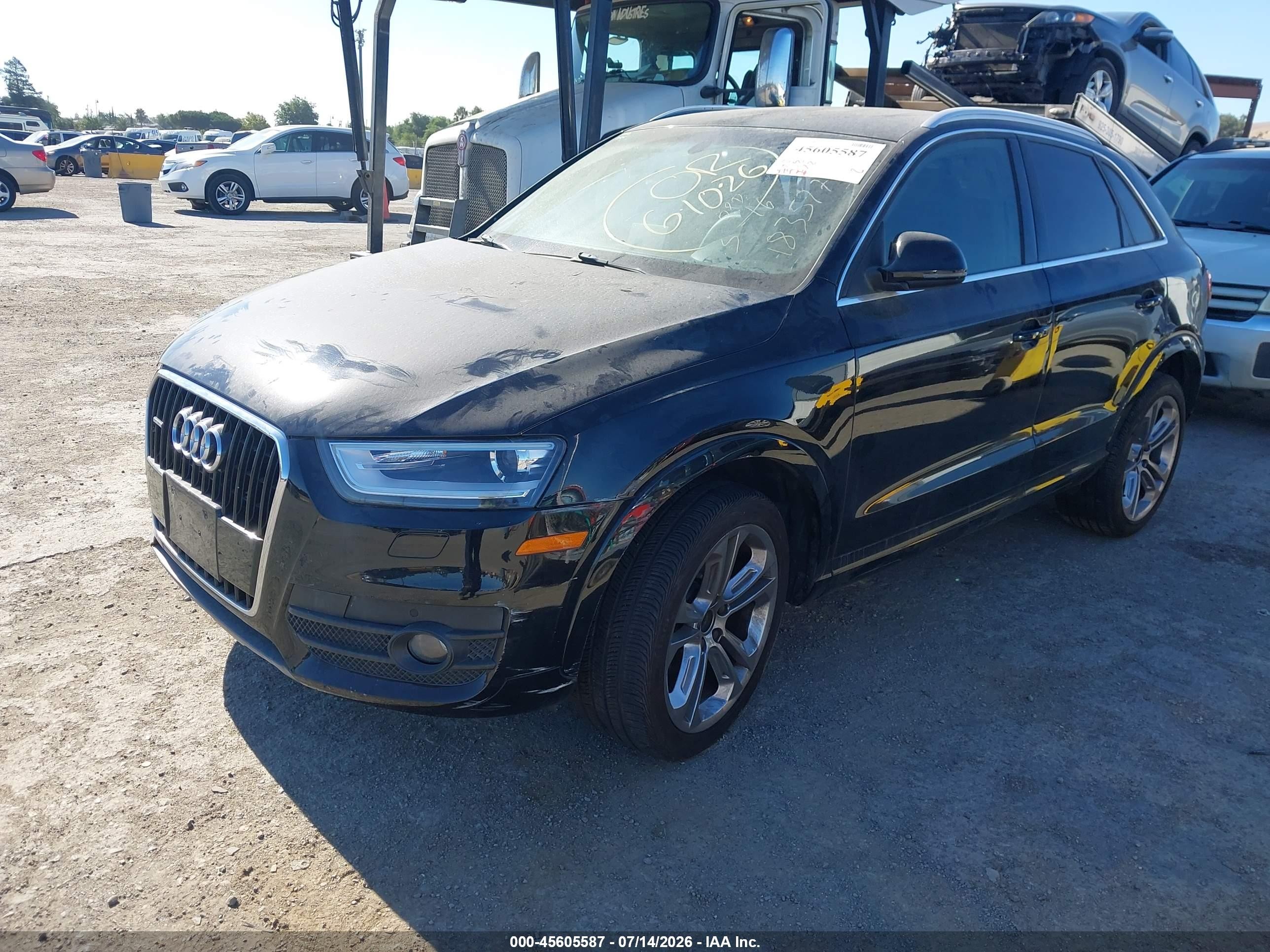 2015 Audi Q3 2.0t Premium Plus Black vin: WA1GFCFS5FR008987