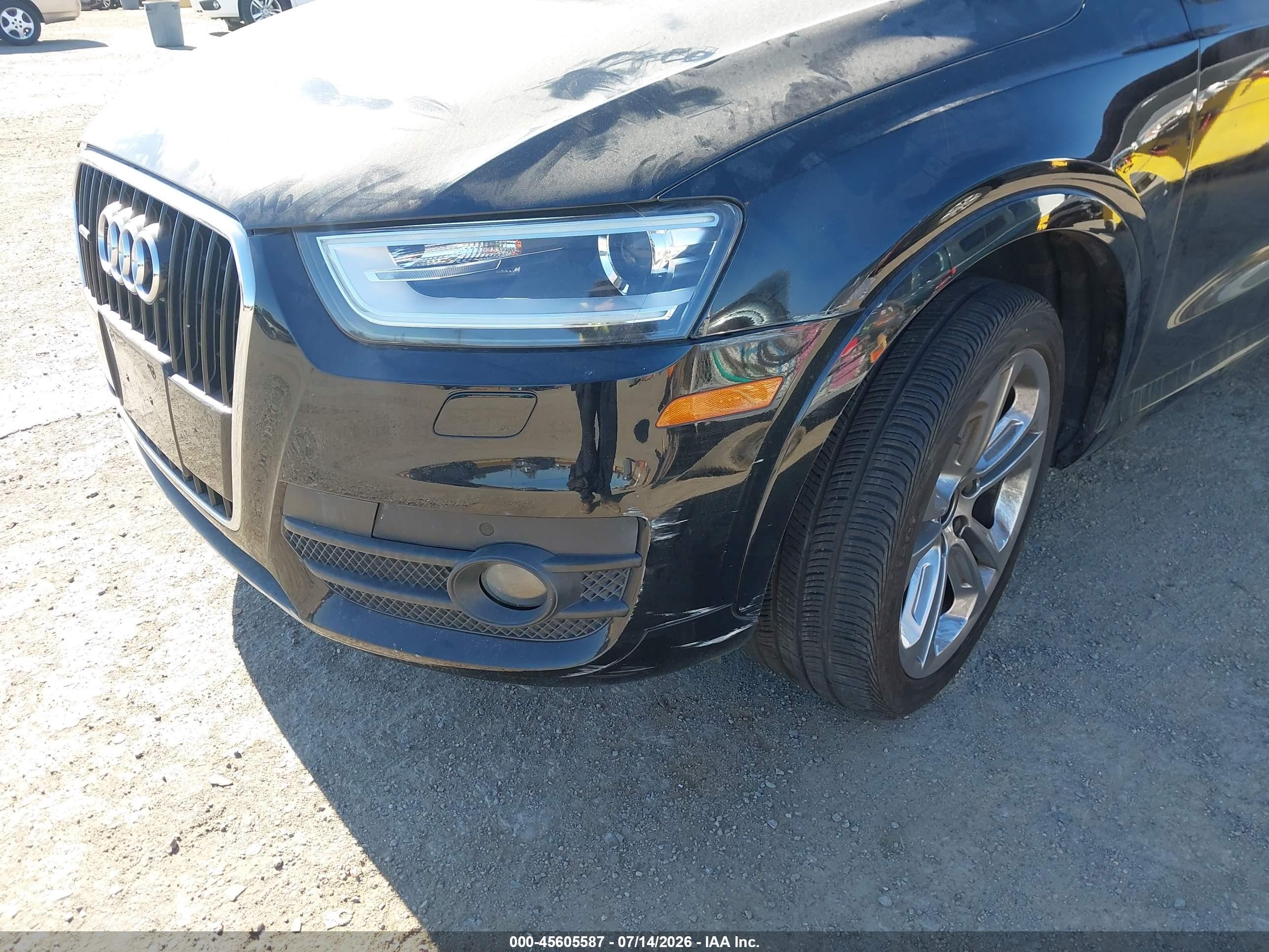 2015 Audi Q3 2.0t Premium Plus Black vin: WA1GFCFS5FR008987
