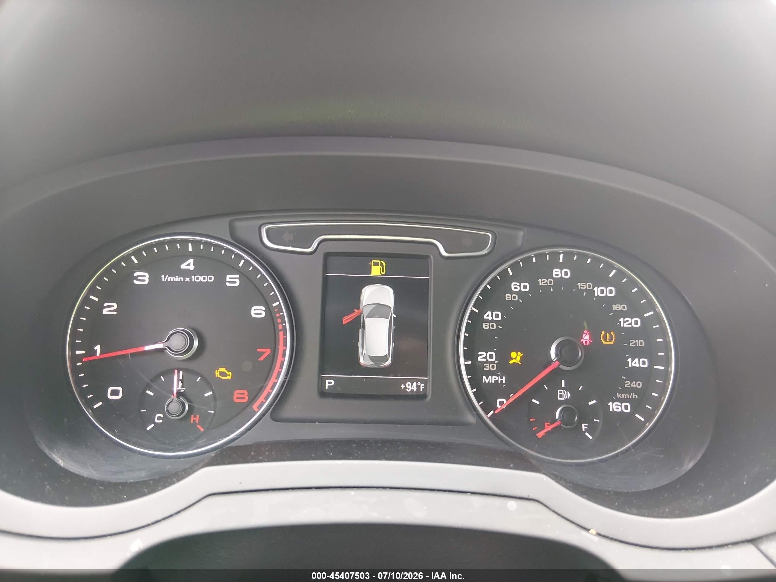 2015 Audi Q3 2.0t Premium Plus White vin: WA1GFCFS5FR009234