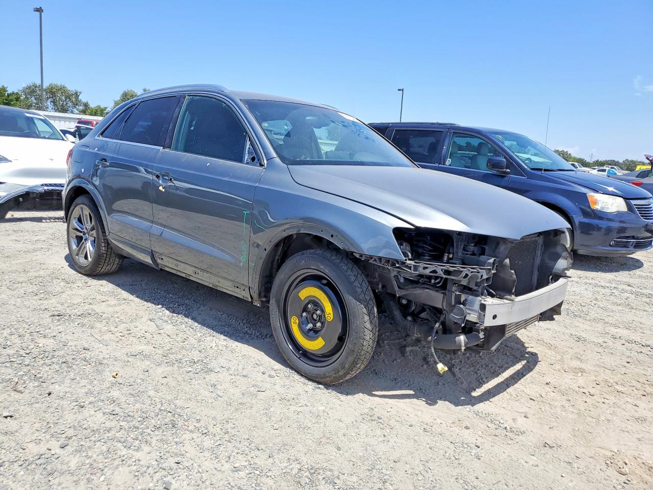 2015 Audi Q3 Prestige Gray vin: WA1GFCFS6FR006813