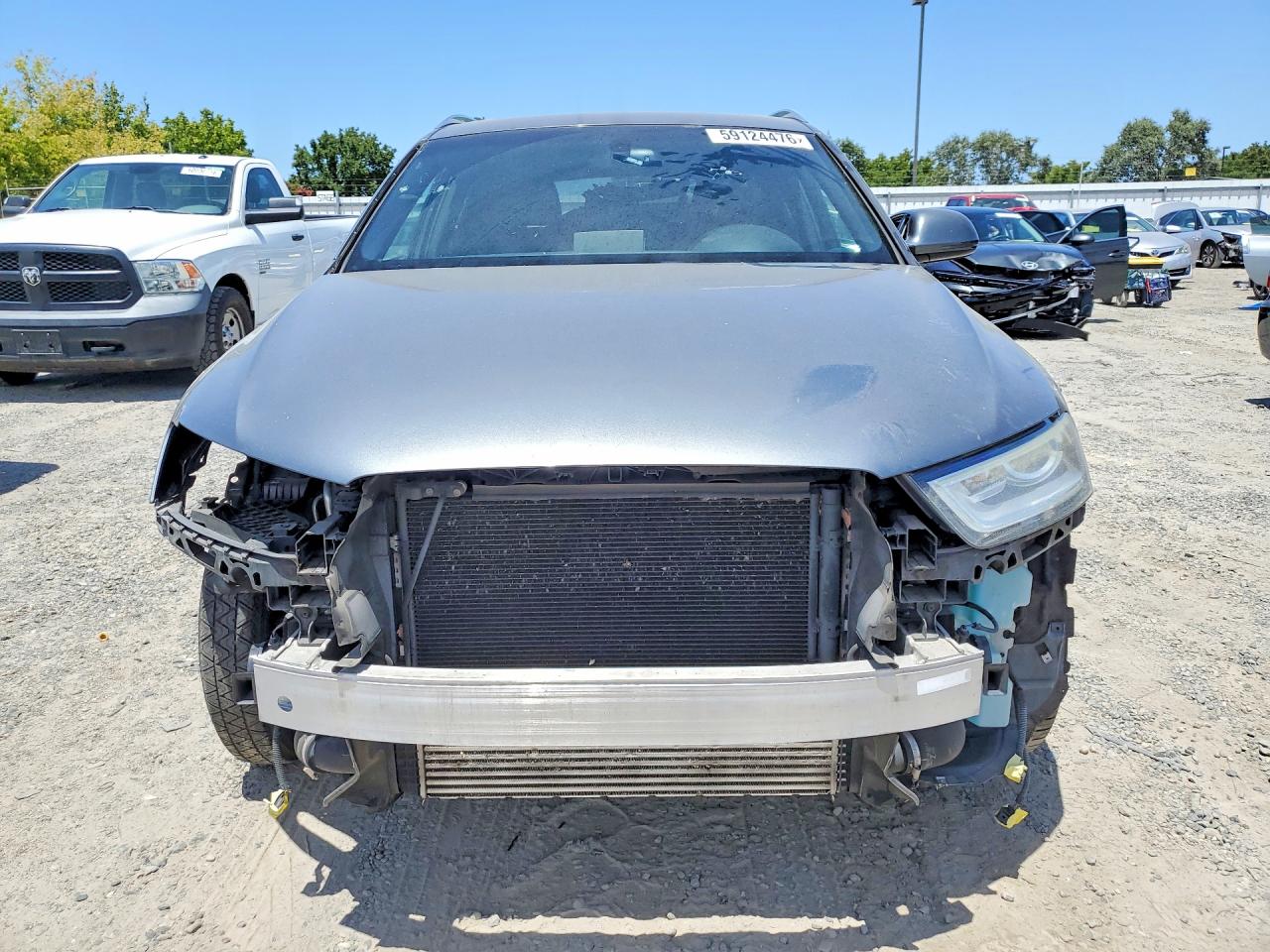 2015 Audi Q3 Prestige Gray vin: WA1GFCFS6FR006813