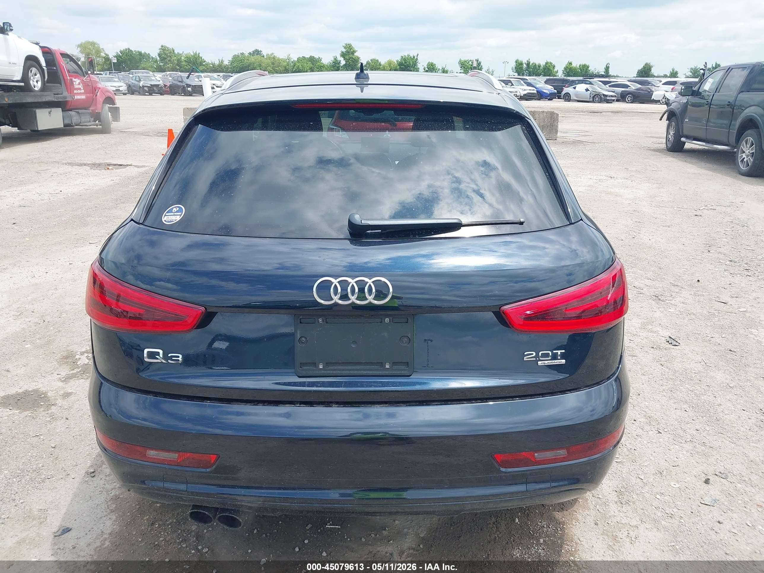 2015 Audi Q3 2.0t Premium Plus Dark Blue vin: WA1GFCFS6FR008903