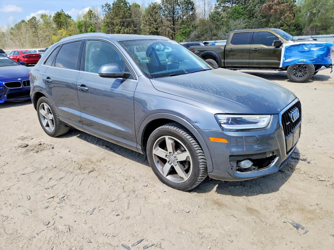 2015 Audi Q3 Prestige Gray vin: WA1GFCFS8FR011513