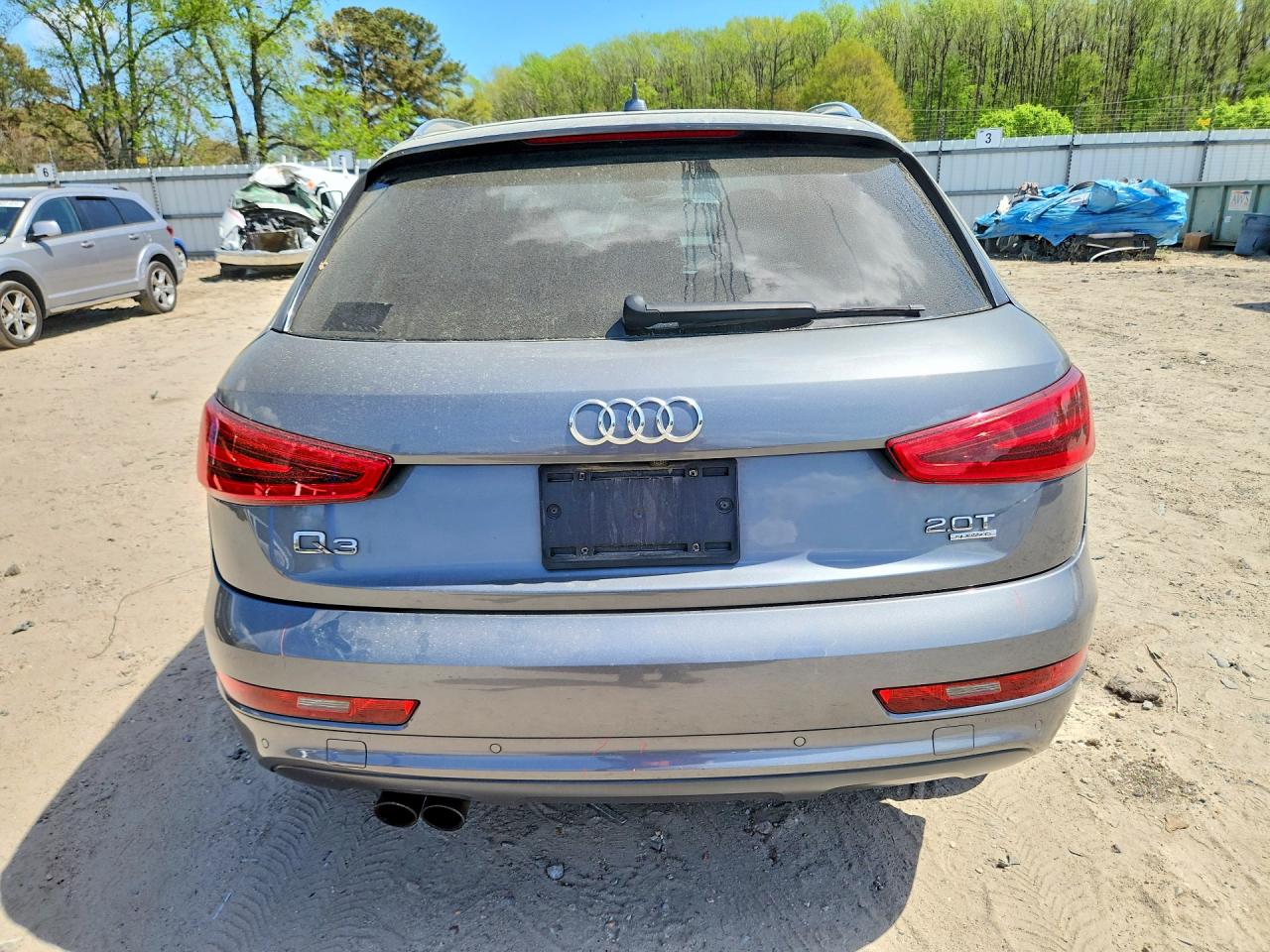 2015 Audi Q3 Prestige Gray vin: WA1GFCFS8FR011513
