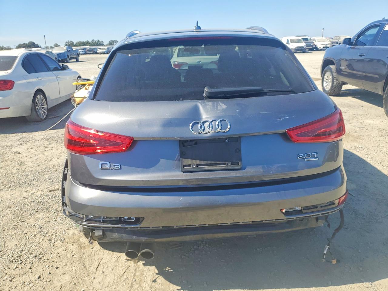 2015 Audi Q3 Prestige Blue vin: WA1GFCFS9FR000441