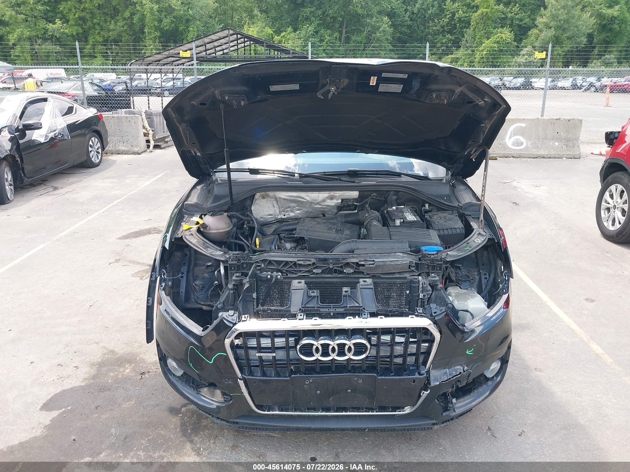 2015 Audi Q3 2.0t Premium Plus Black vin: WA1GFCFS9FR007826