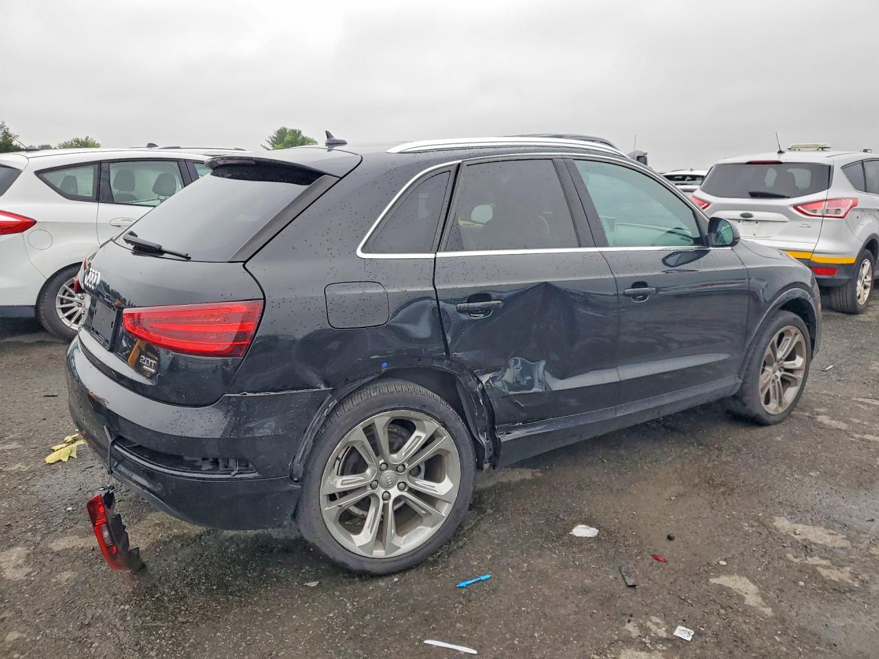 2015 Audi Q3 Black vin: WA1GFCFSXFR004756