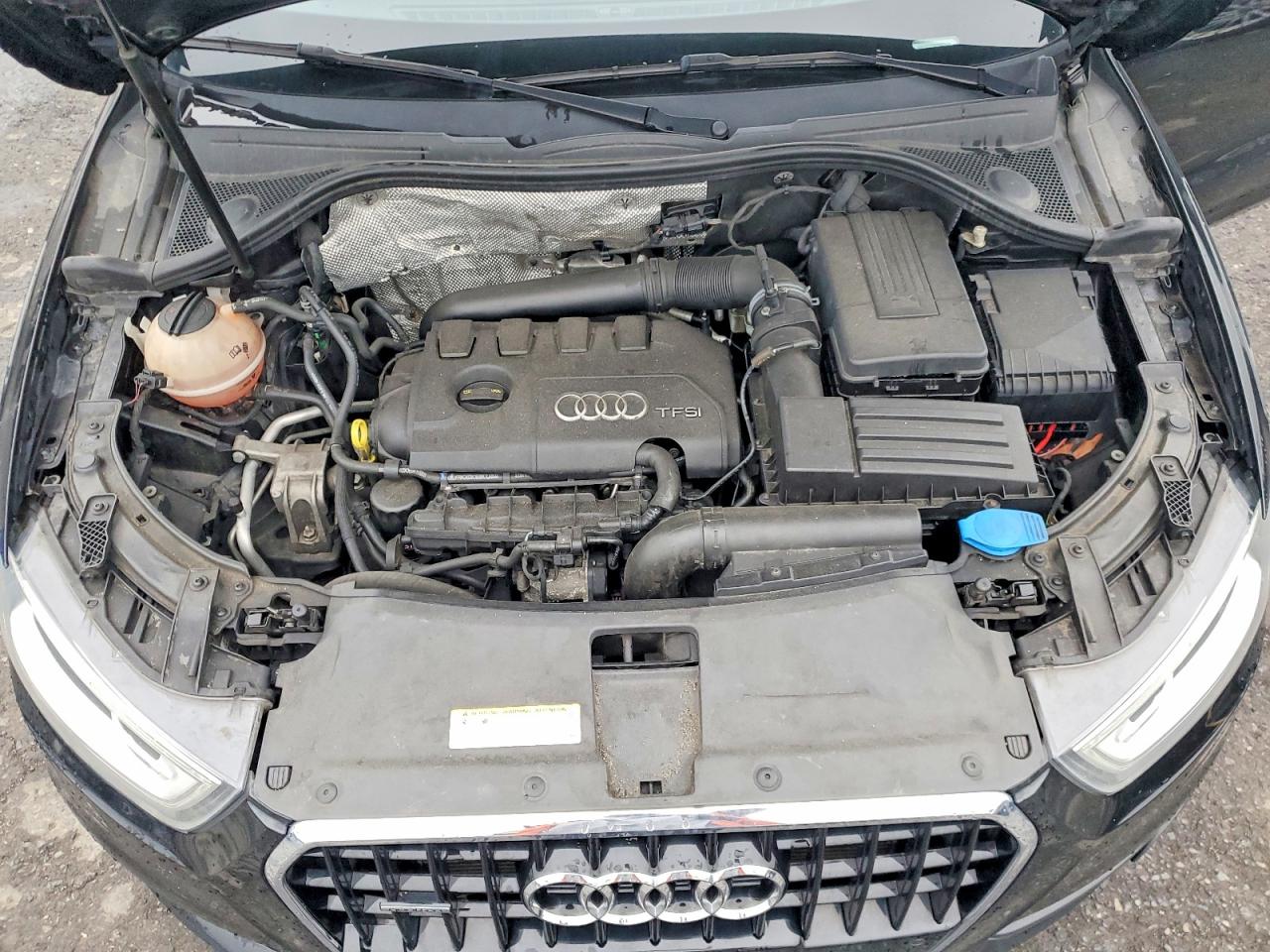 2015 Audi Q3 Black vin: WA1GFCFSXFR004756