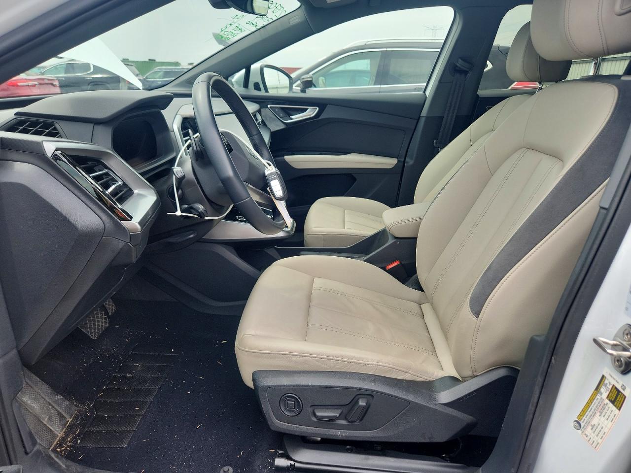 2022 Audi Q4 E-tron Premium Plus White vin: WA1H2BFZ5NP030408