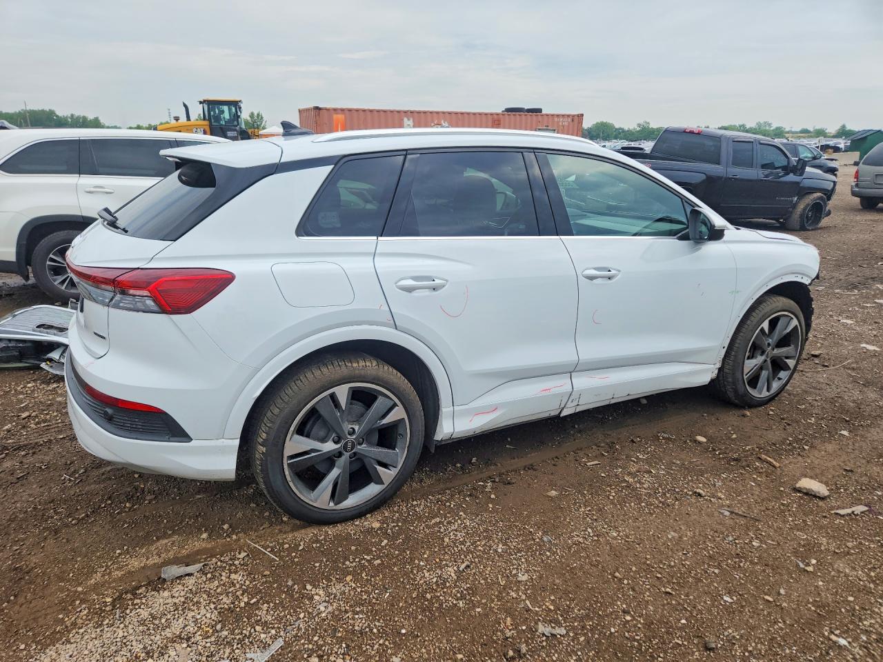 2022 Audi Q4 E-tron Premium Plus White vin: WA1H2BFZ5NP030408