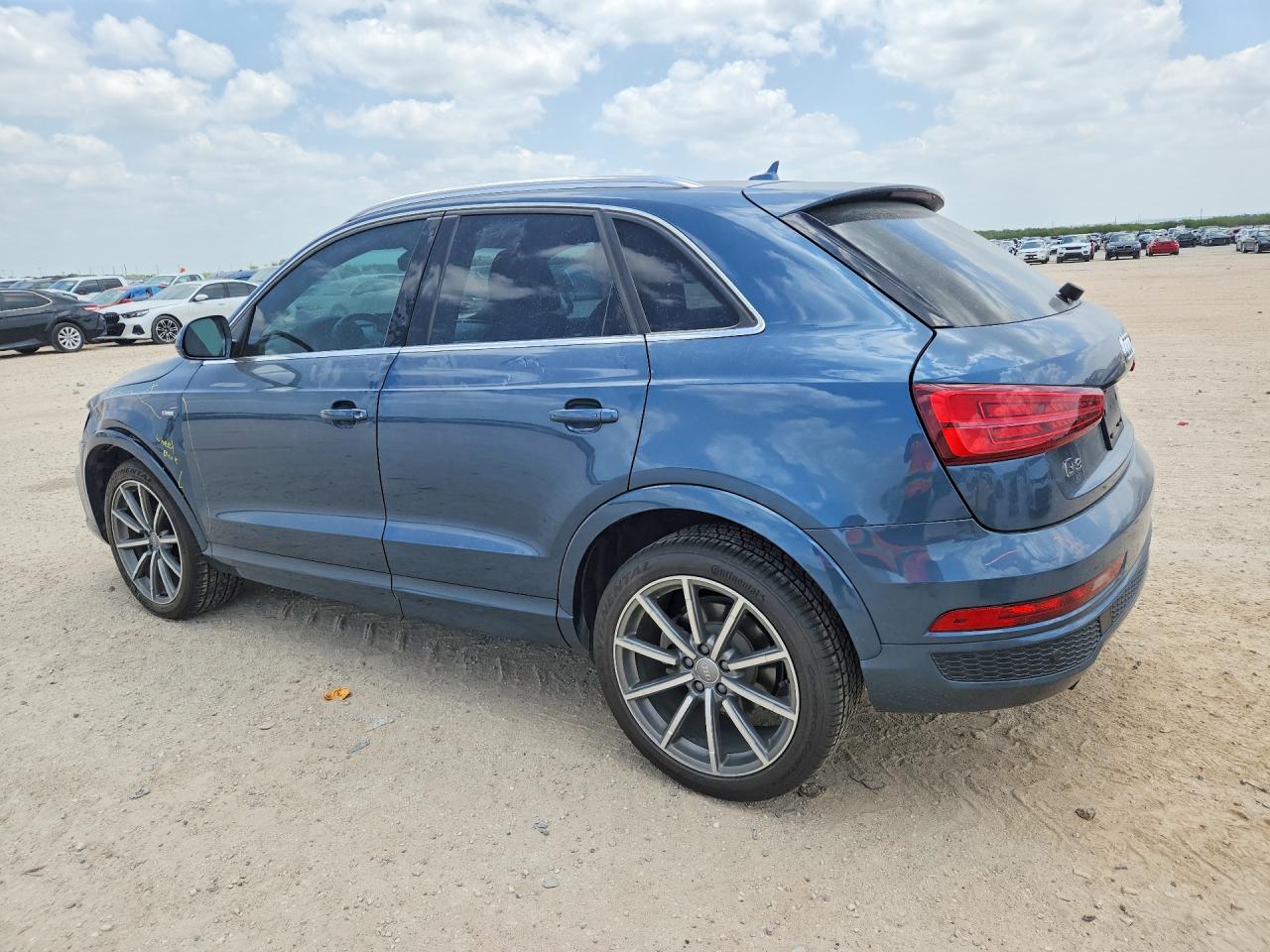 2018 Audi Q3 Premium Plus Blue vin: WA1HCCFS9JR023014