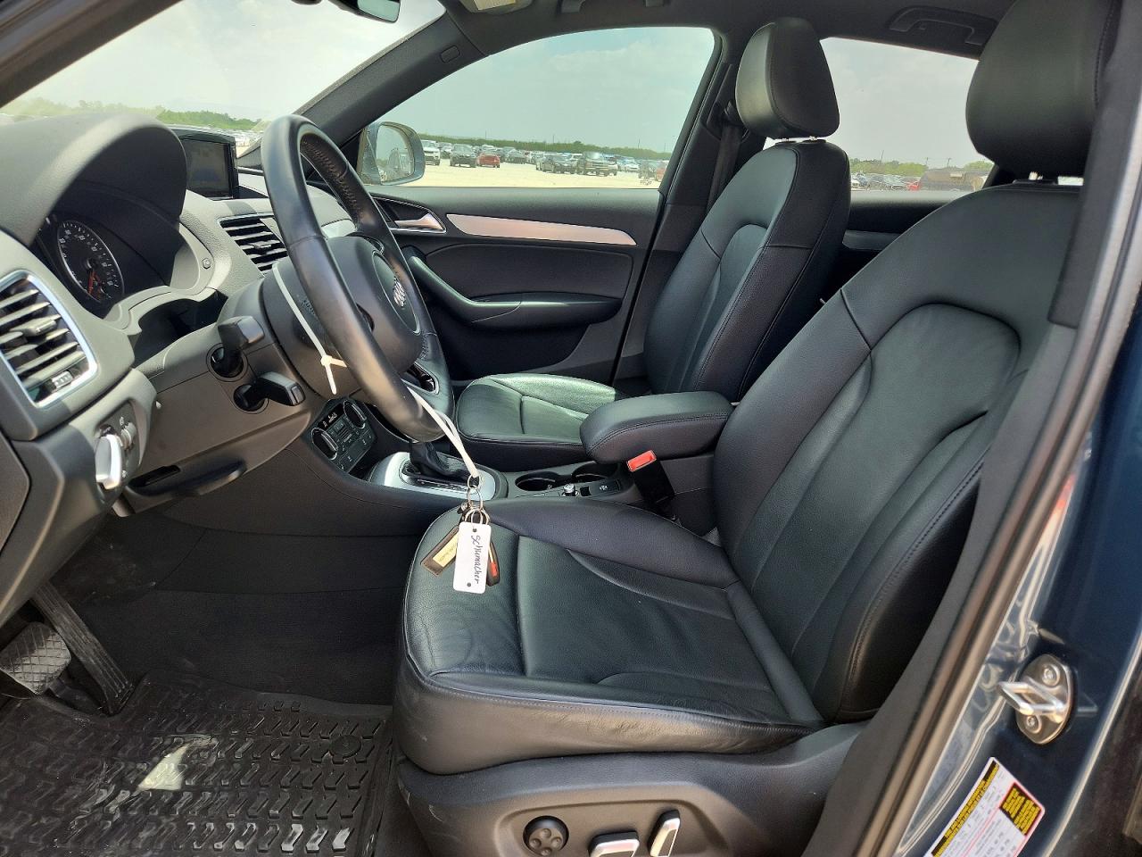 2018 Audi Q3 Premium Plus Blue vin: WA1HCCFS9JR023014