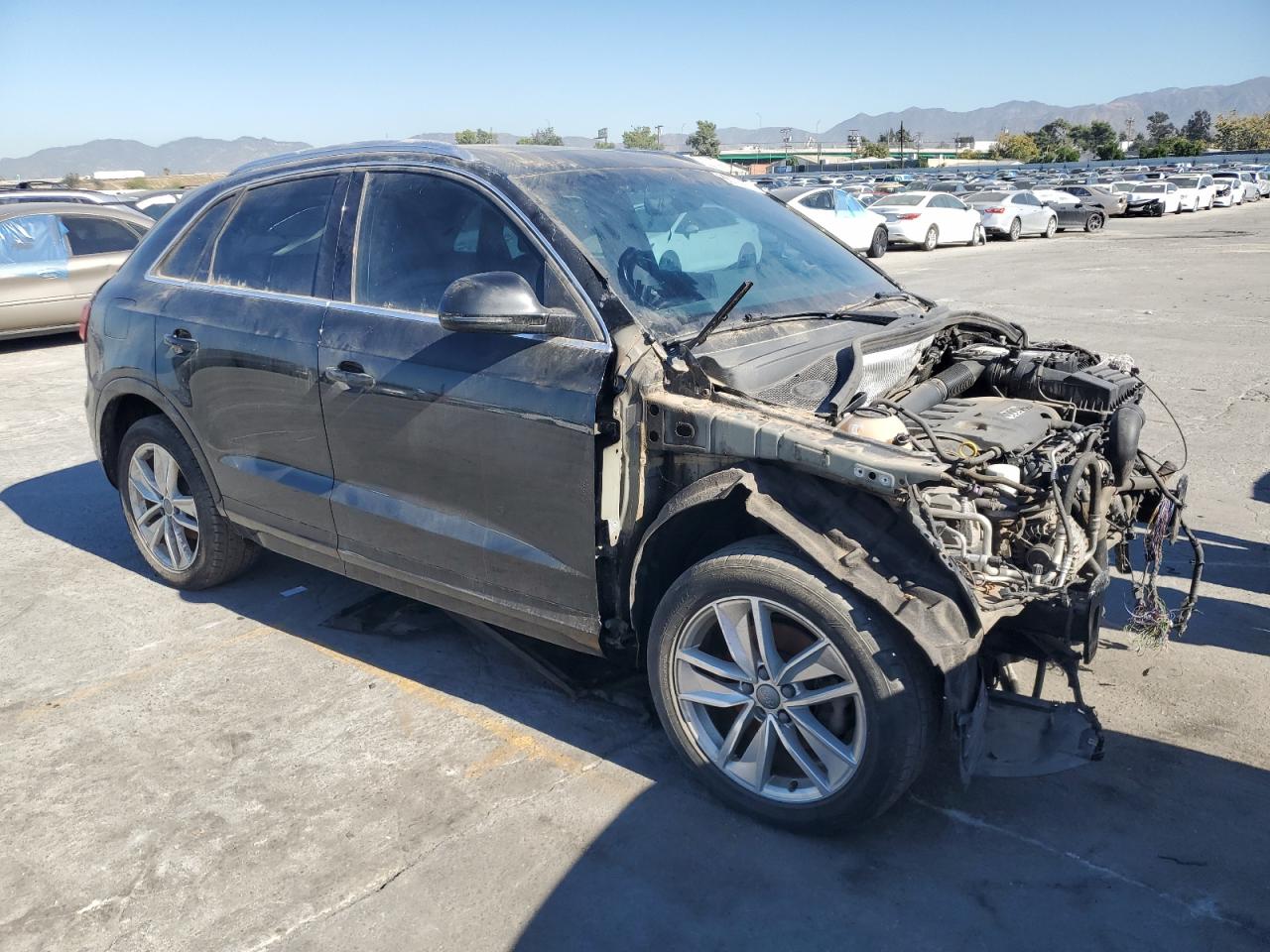 2018 Audi Q3 Premium Plus Black vin: WA1JCCFS4JR002301
