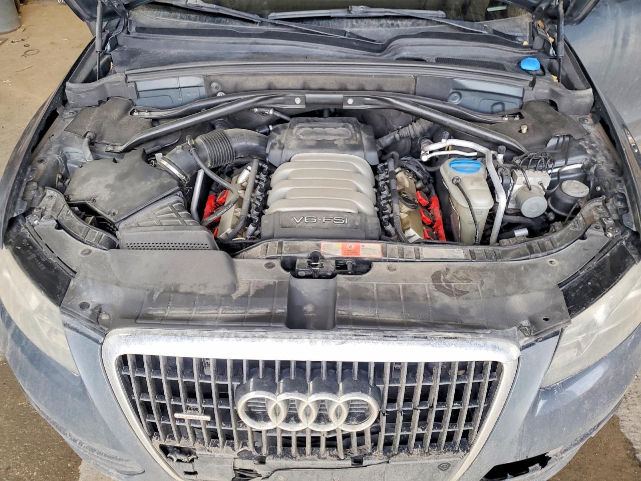 2009 Audi Q5 3.2 Gray vin: WA1KK78R09A009636