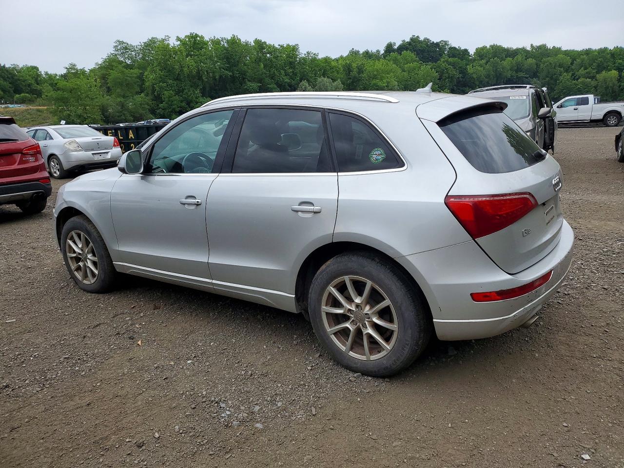 2009 Audi Q5 3.2 Silver vin: WA1KK78R09A023410