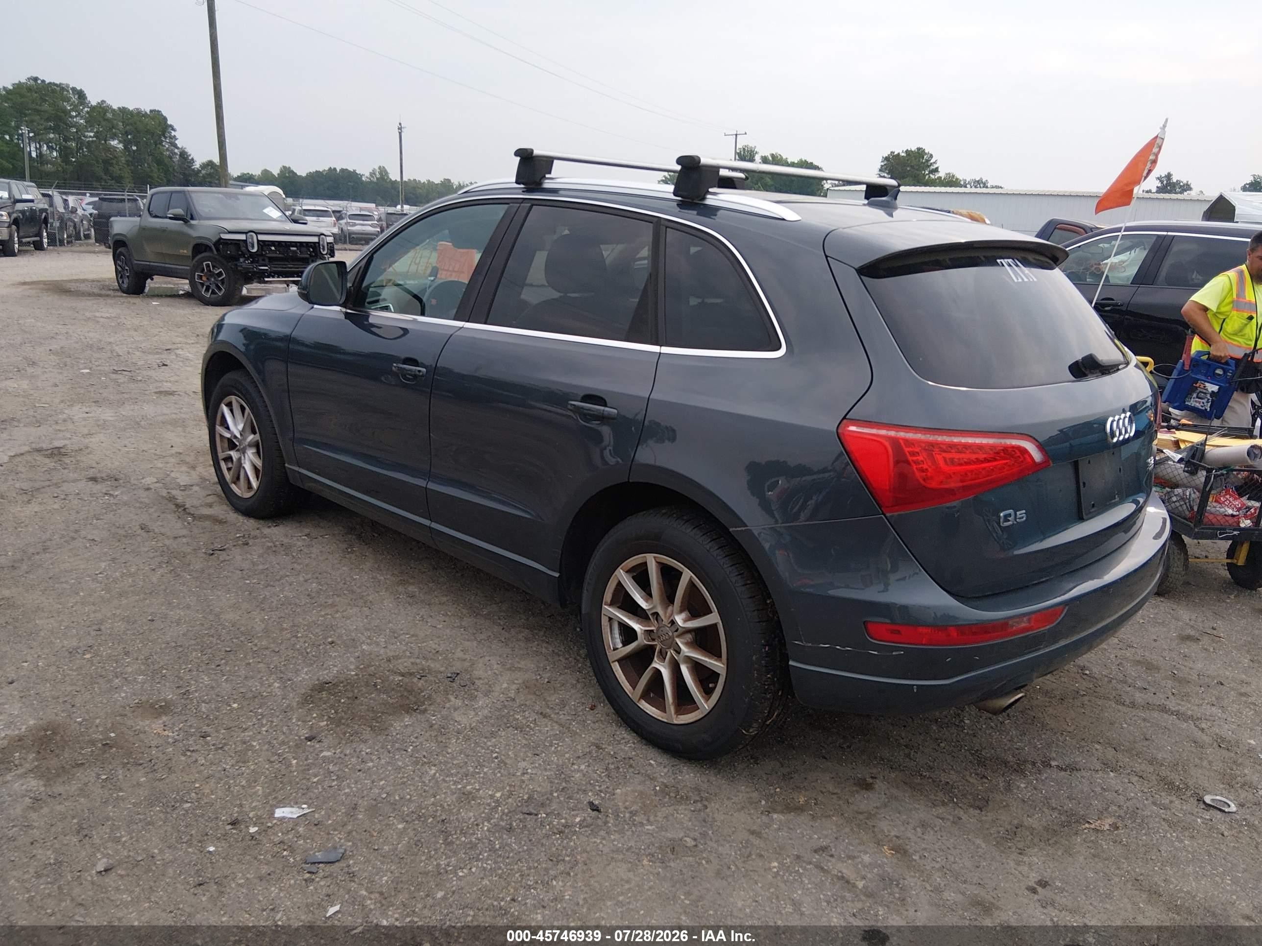 2009 Audi Q5 3.2 Premium Gray vin: WA1KK78R69A041927