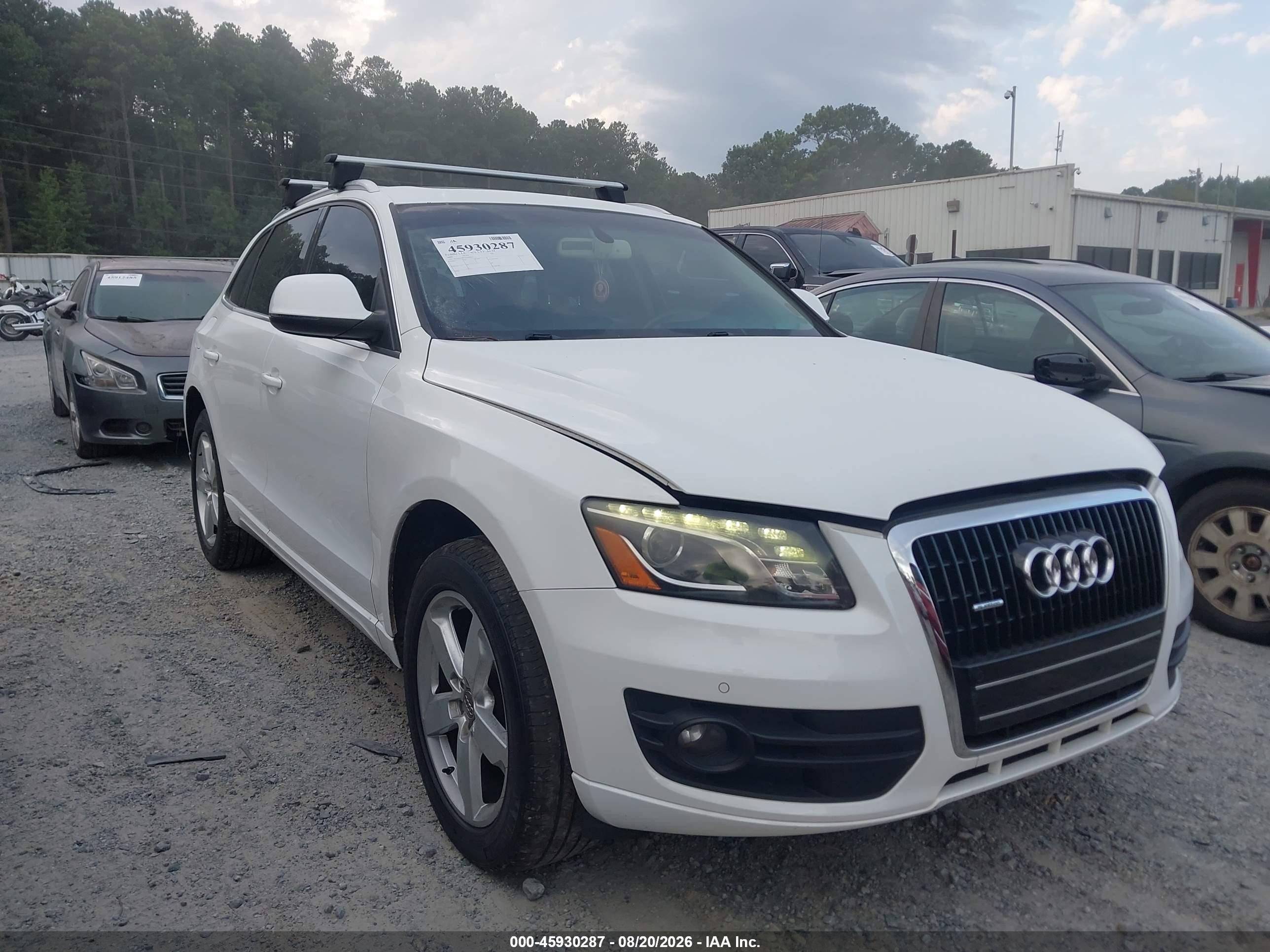 2009 Audi Q5 3.2 Premium Белый vin: WA1KK78R79A009665