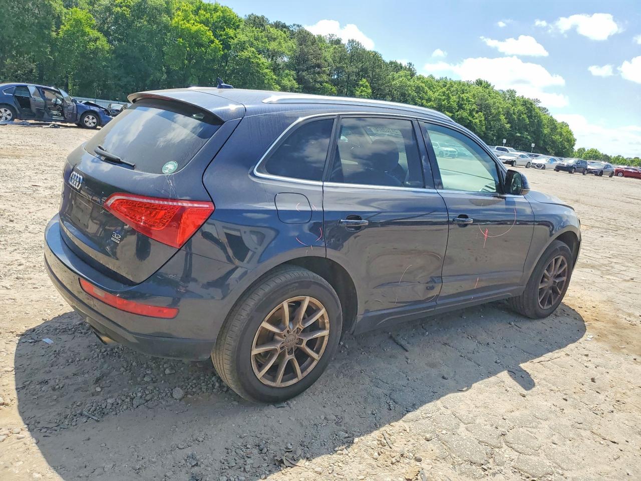 2009 Audi Q5 3.2 Blue vin: WA1KK78R89A043923
