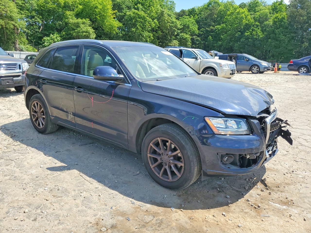 2009 Audi Q5 3.2 Blue vin: WA1KK78R89A043923
