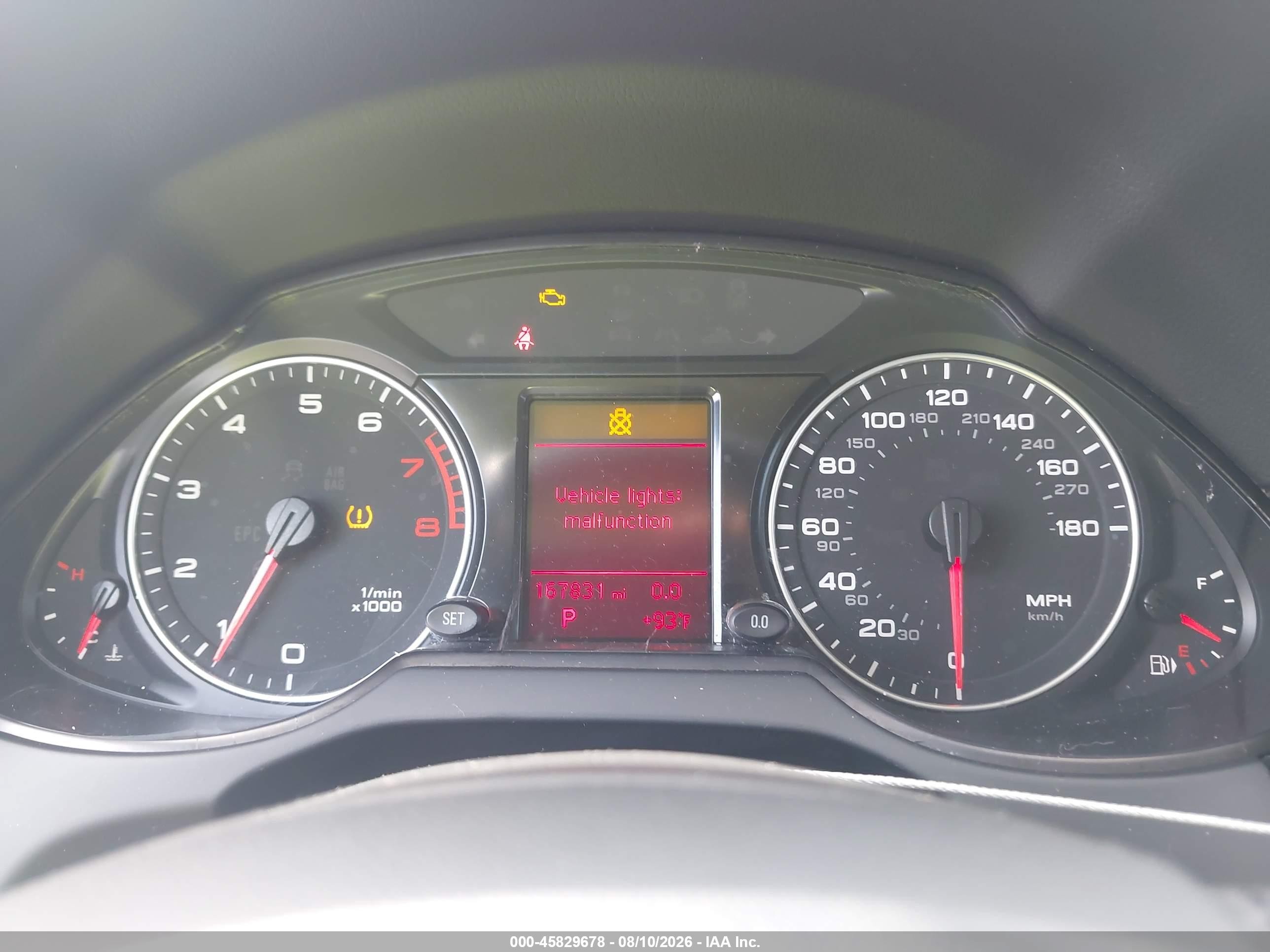 2009 Audi Q5 3.2 Premium Серебряный vin: WA1KK78RX9A031823
