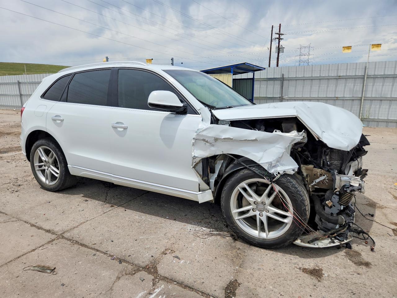 2016 Audi Q5 Premium Plus White vin: WA1L2AFP1GA072034