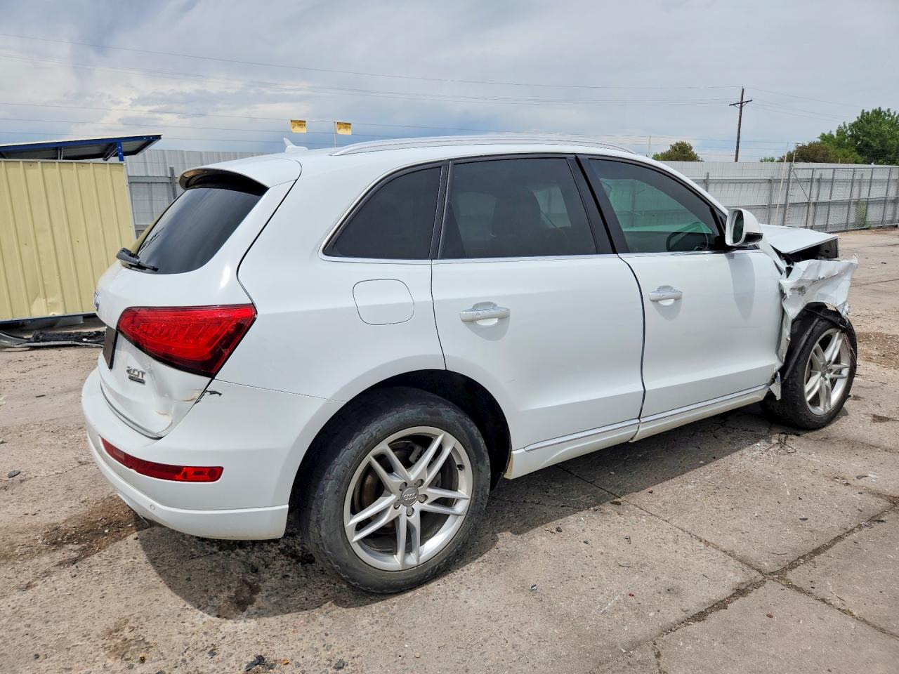 2016 Audi Q5 Premium Plus White vin: WA1L2AFP1GA072034
