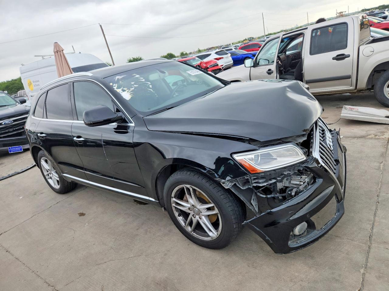 2017 Audi Q5 Premium Plus Black vin: WA1L2AFP2HA013477