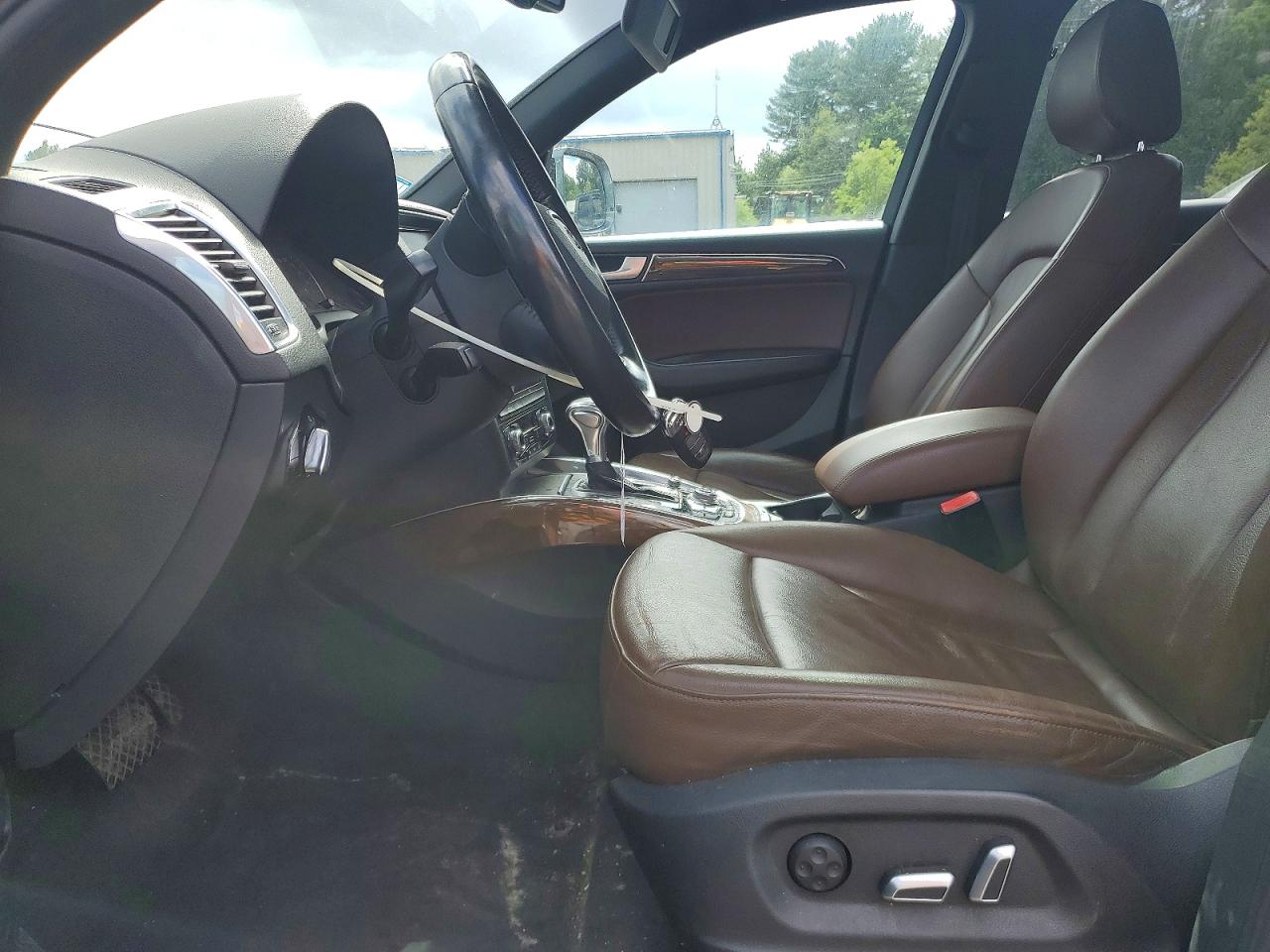 2017 Audi Q5 Premium Plus Gray vin: WA1L2AFP3HA048397