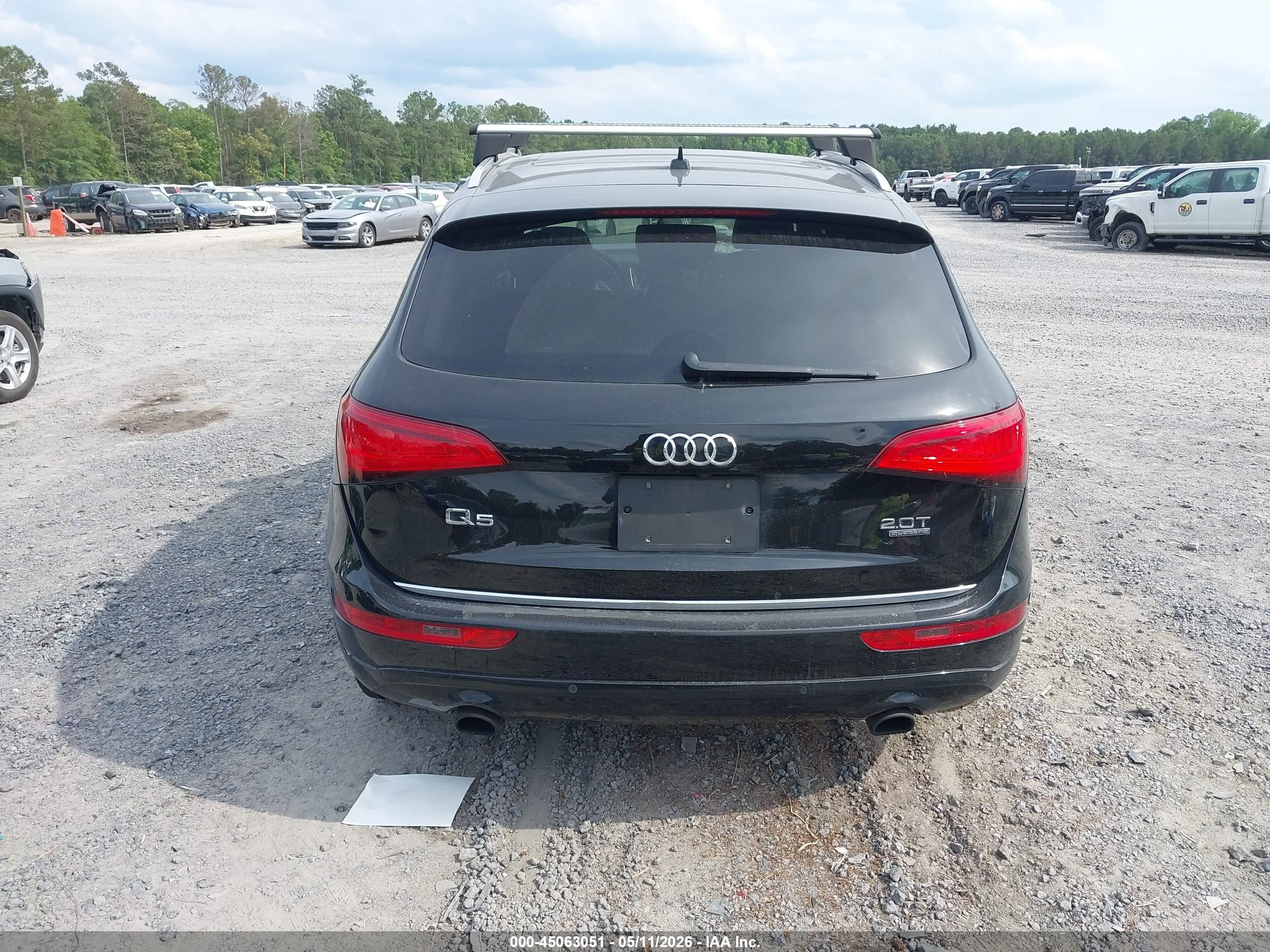 2016 Audi Q5 2.0t Premium Black vin: WA1L2AFP5GA137614