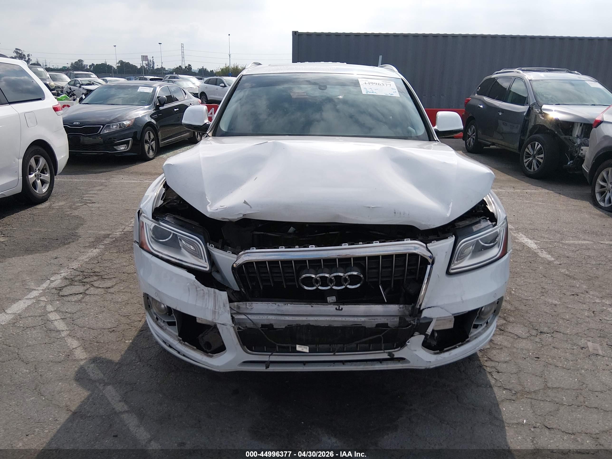2016 Audi Q5 2.0t Premium White vin: WA1L2AFP7GA092174
