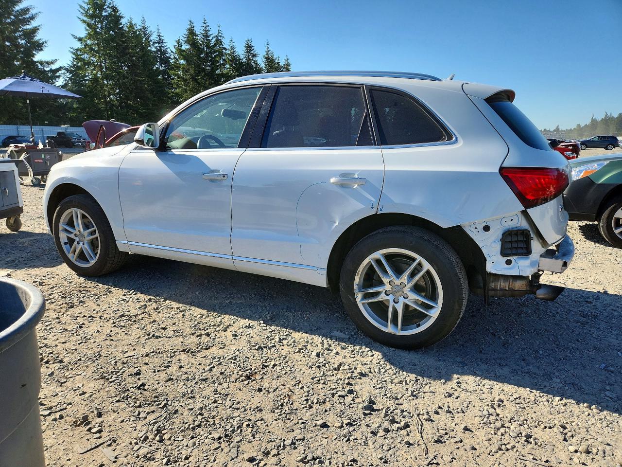 2016 Audi Q5 Premium Plus White vin: WA1L2AFP7GA100614