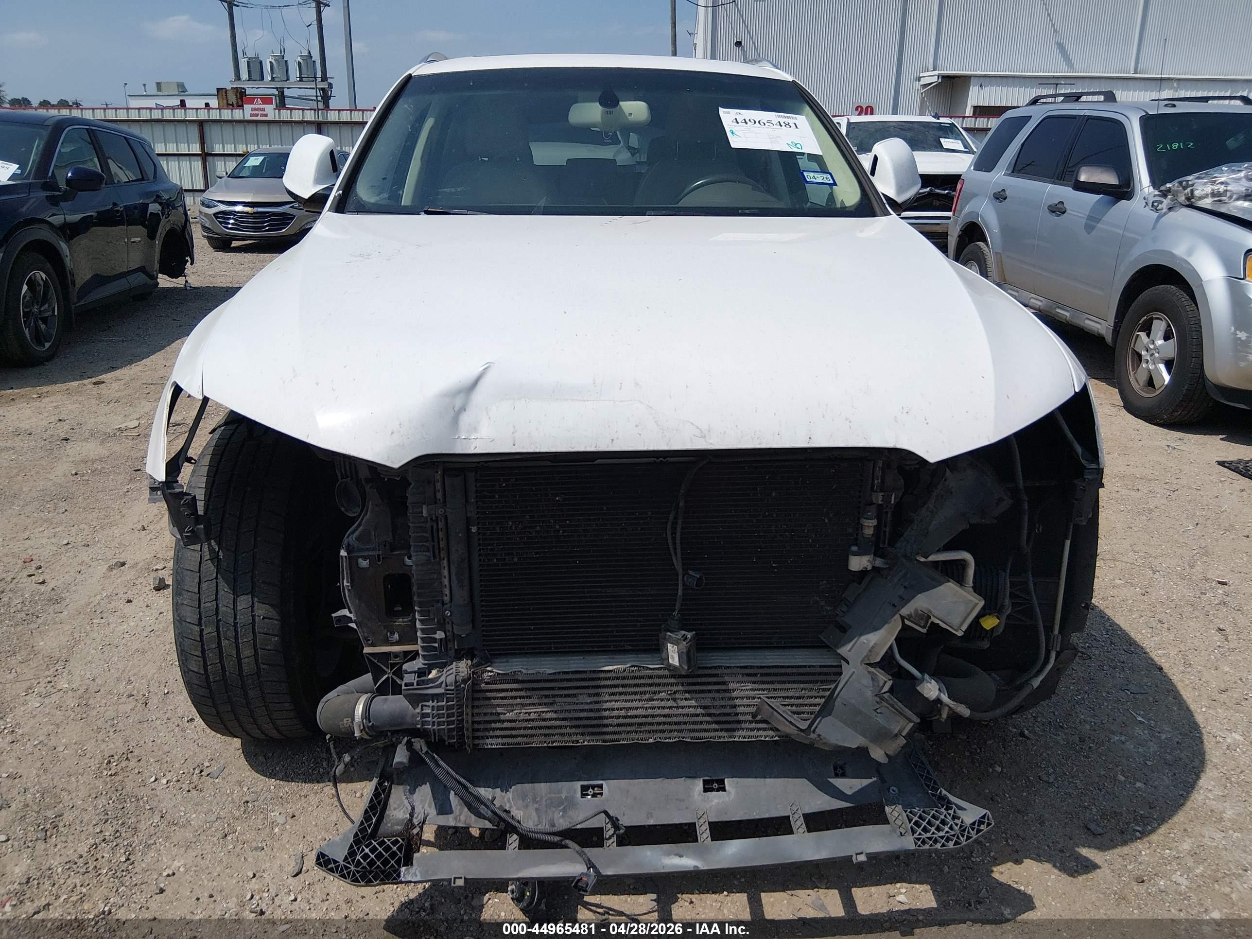 2017 Audi Q5 2.0t Premium White vin: WA1L2AFP7HA081516