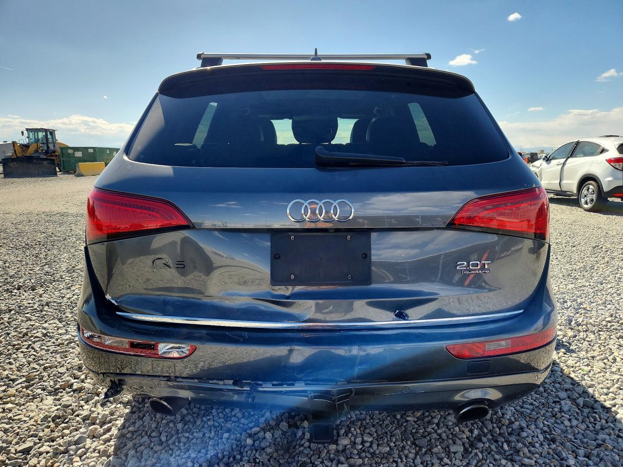 2016 Audi Q5 Premium Plus Gray vin: WA1L2AFP8GA022473