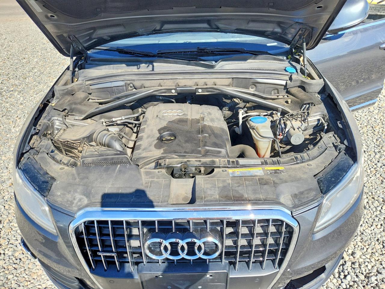 2016 Audi Q5 Premium Plus Gray vin: WA1L2AFP8GA022473