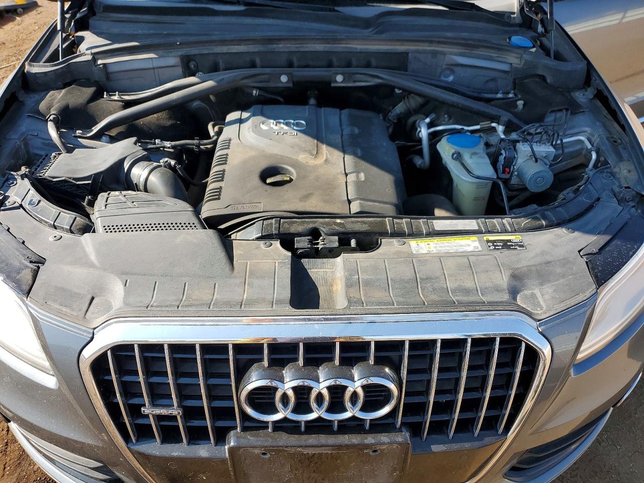 2016 Audi Q5 Premium Plus Gray vin: WA1L2AFP8GA027995