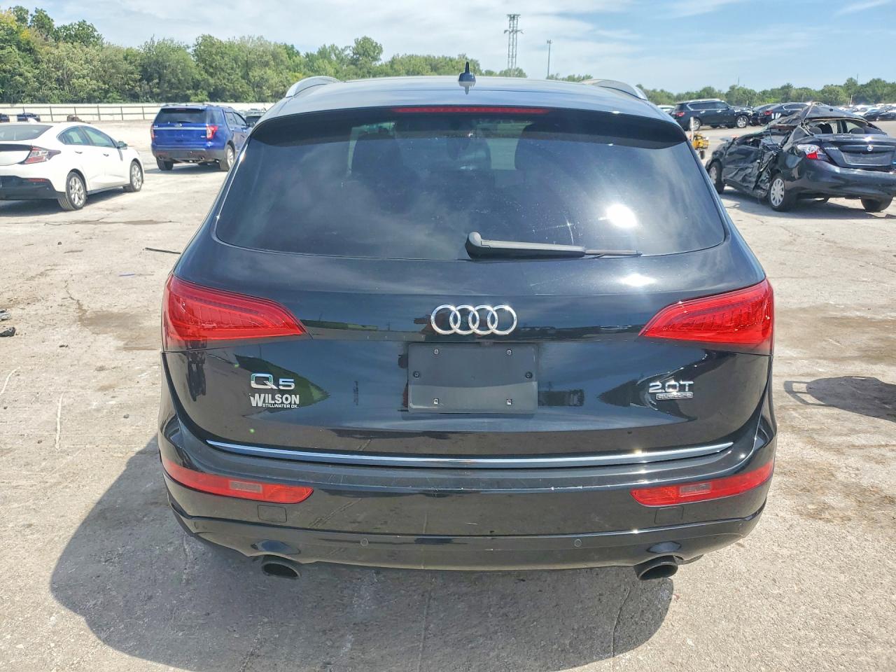 2017 Audi Q5 Premium Plus Черный vin: WA1L2AFP9HA087821