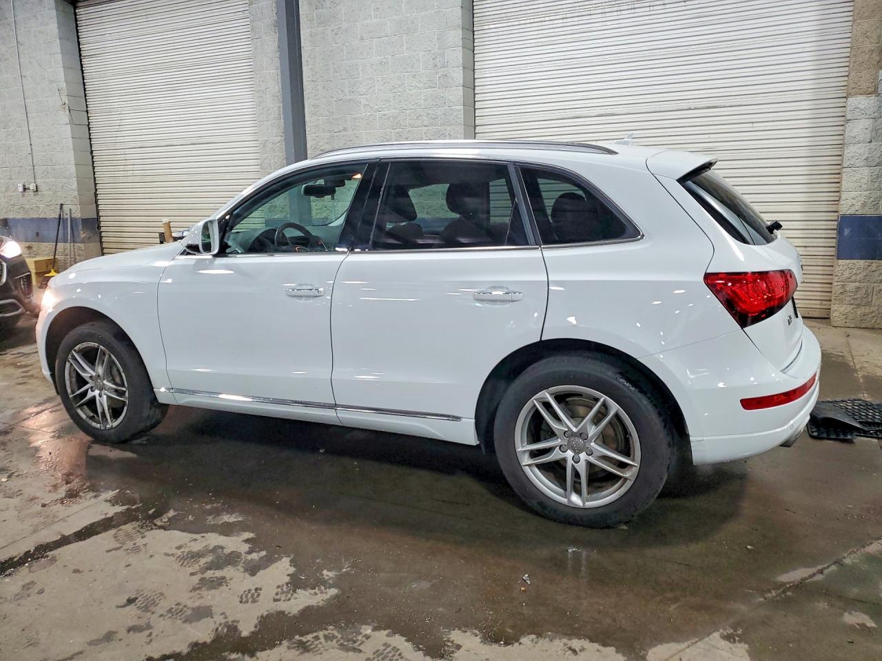 2017 Audi Q5 Premium Plus White vin: WA1L2AFPXHA044637