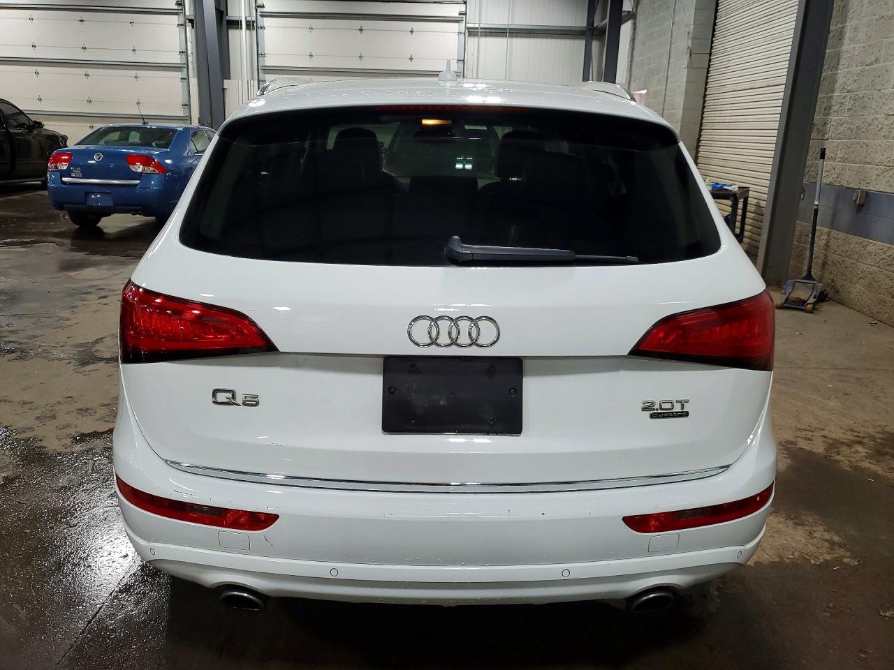 2017 Audi Q5 Premium Plus White vin: WA1L2AFPXHA044637
