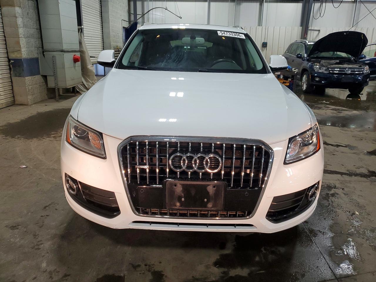 2017 Audi Q5 Premium Plus White vin: WA1L2AFPXHA044637
