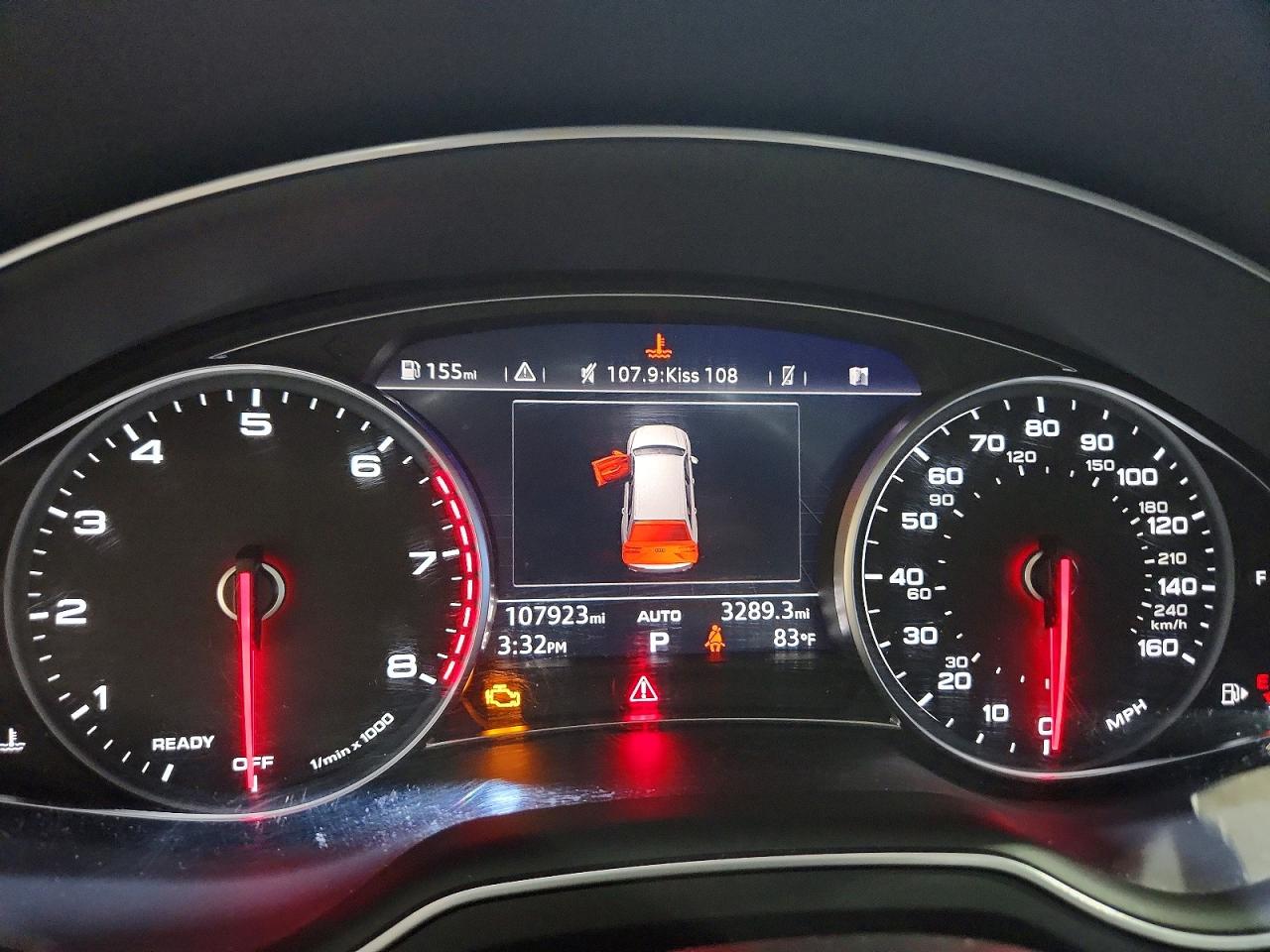 2017 Audi Q7 Premium Plus Серый vin: WA1LAAF70HD000079
