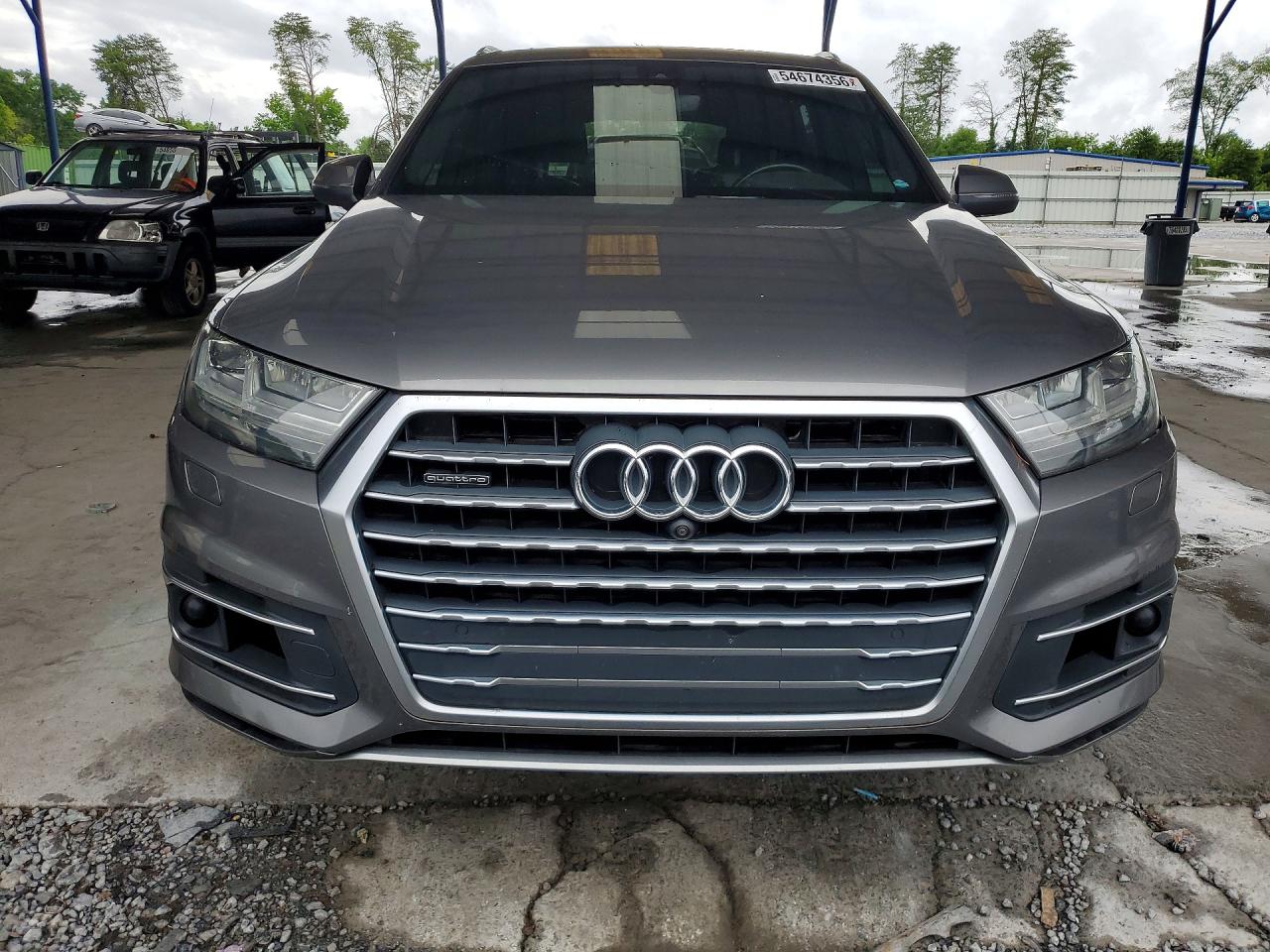 2017 Audi Q7 Premium Plus Угольный vin: WA1LAAF73HD034727
