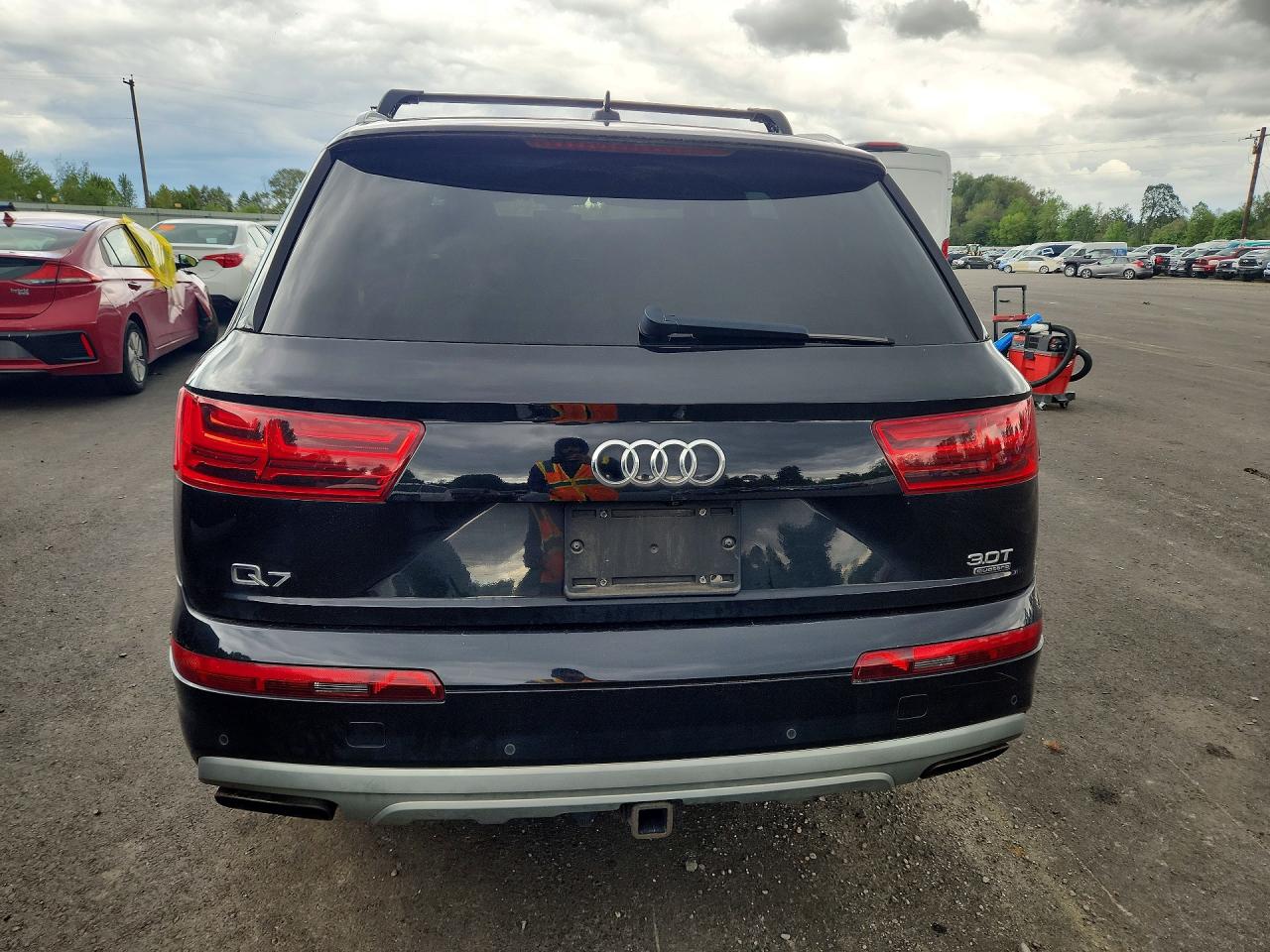 2017 Audi Q7 Premium Plus Black vin: WA1LAAF74HD027298