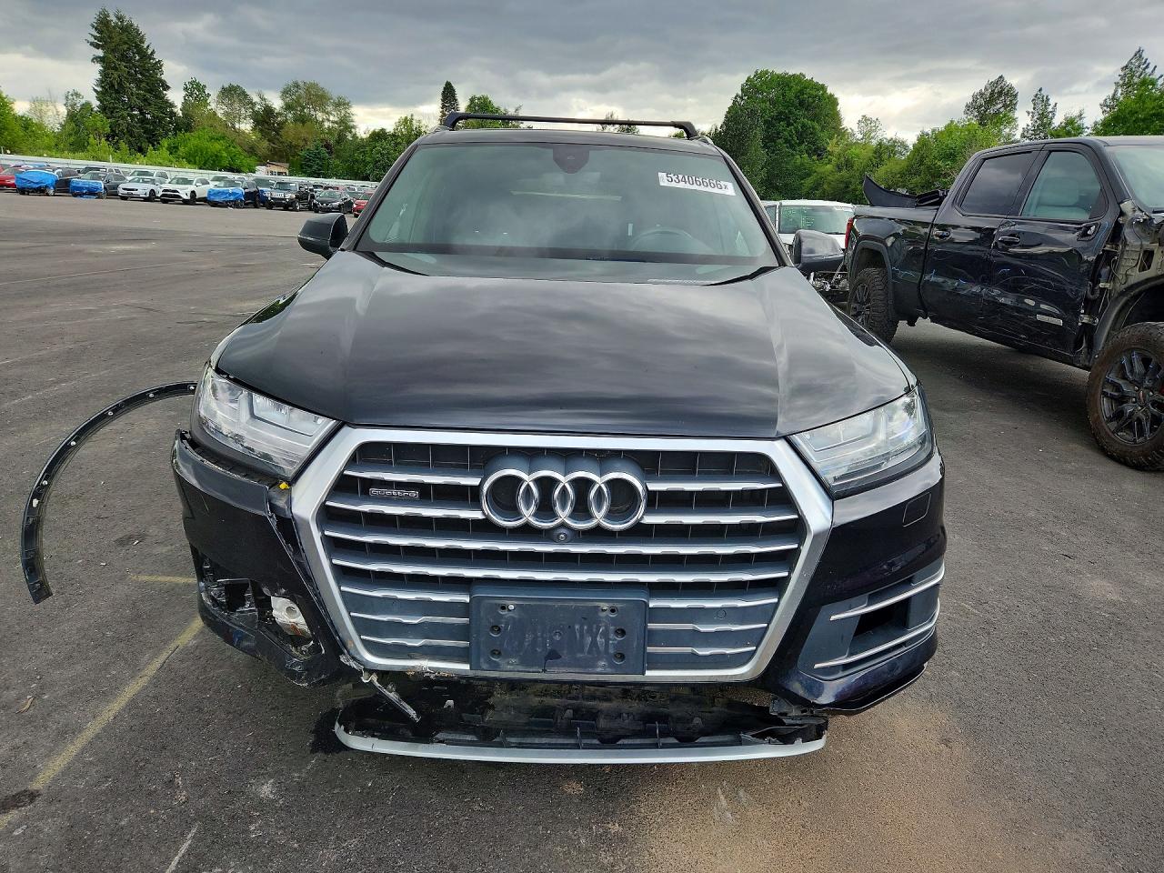 2017 Audi Q7 Premium Plus Black vin: WA1LAAF74HD027298