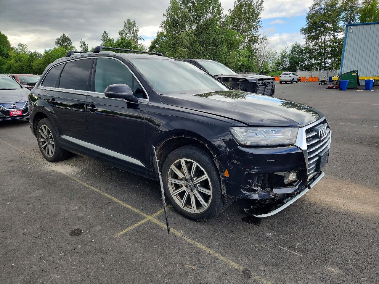 2017 Audi Q7 Premium Plus Black vin: WA1LAAF74HD027298