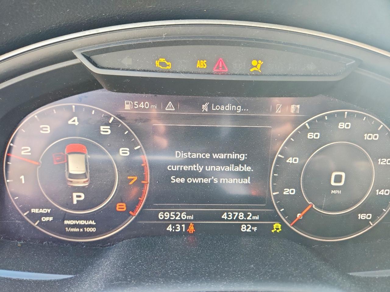 2019 Audi Q7 Premium Plus Серебряный vin: WA1LAAF74KD047882