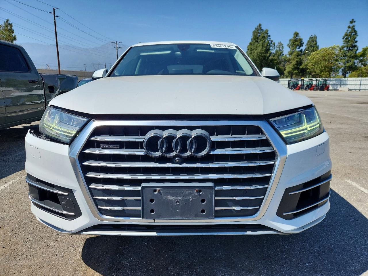 2017 Audi Q7 Premium Plus White vin: WA1LAAF75HD048726