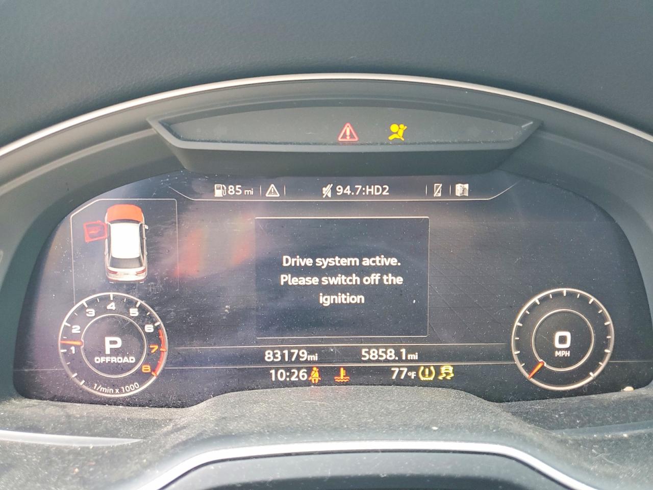 2019 Audi Q7 White vin: WA1LAAF77KD000359