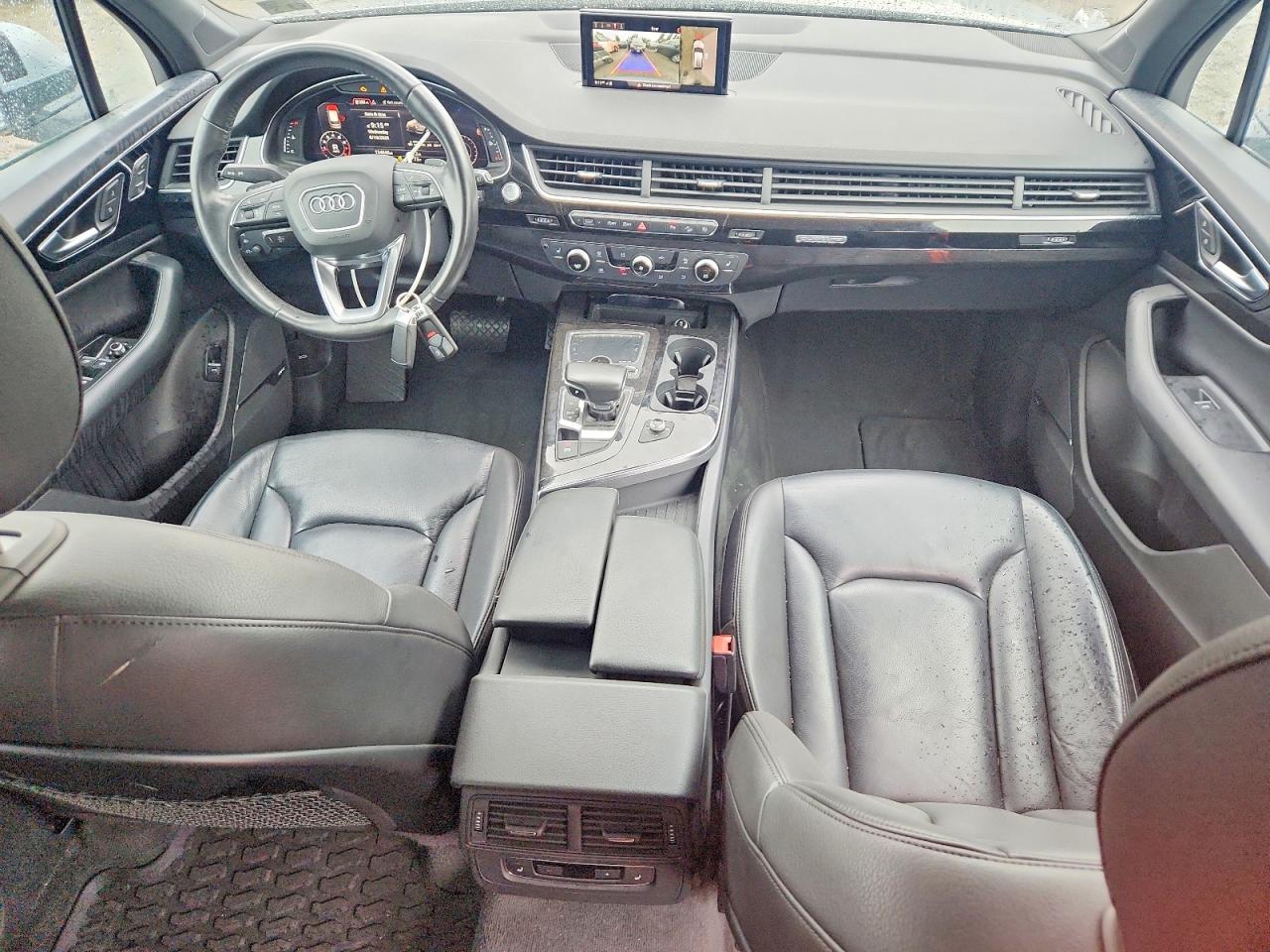 2019 Audi Q7 Premium Plus Серебряный vin: WA1LAAF77KD035046