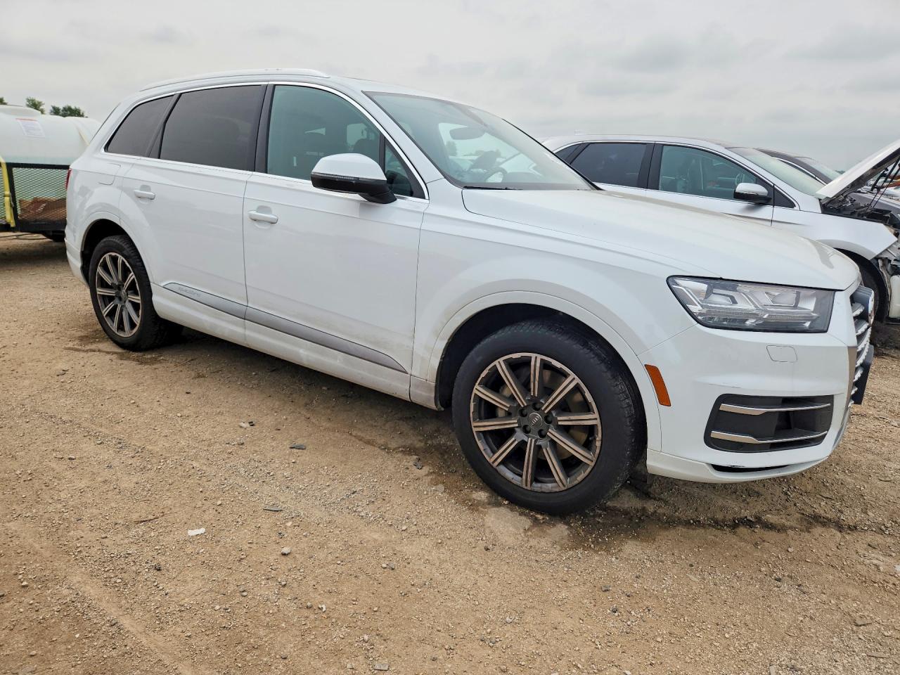 2017 Audi Q7 Premium Plus White vin: WA1LAAF78HD020175