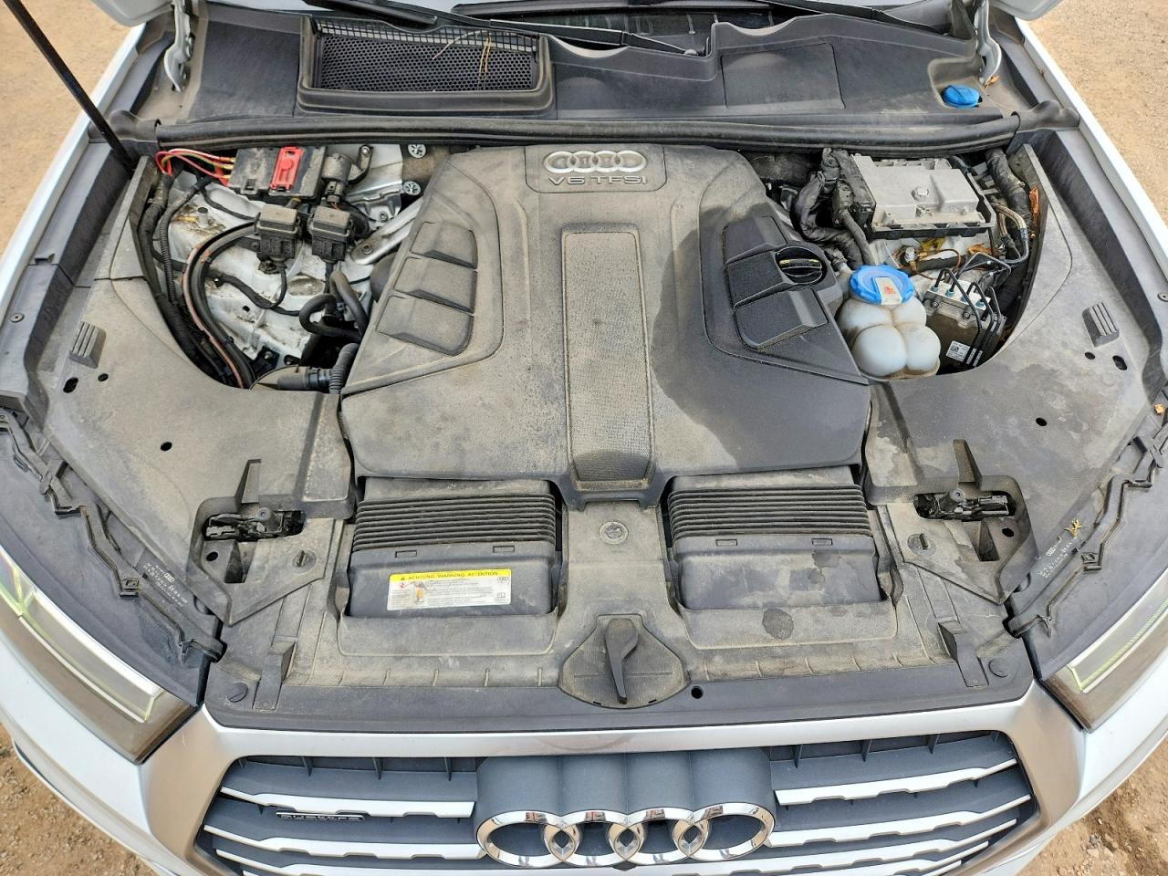 2017 Audi Q7 Premium Plus White vin: WA1LAAF78HD020175